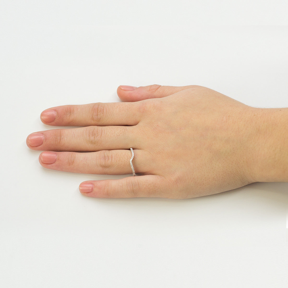 Simon G White Gold Engagement Mounting