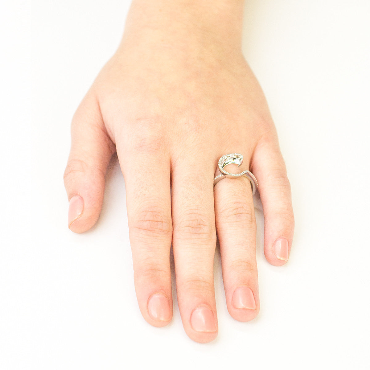 Simon G Engagement Mount and Wedding Band Set