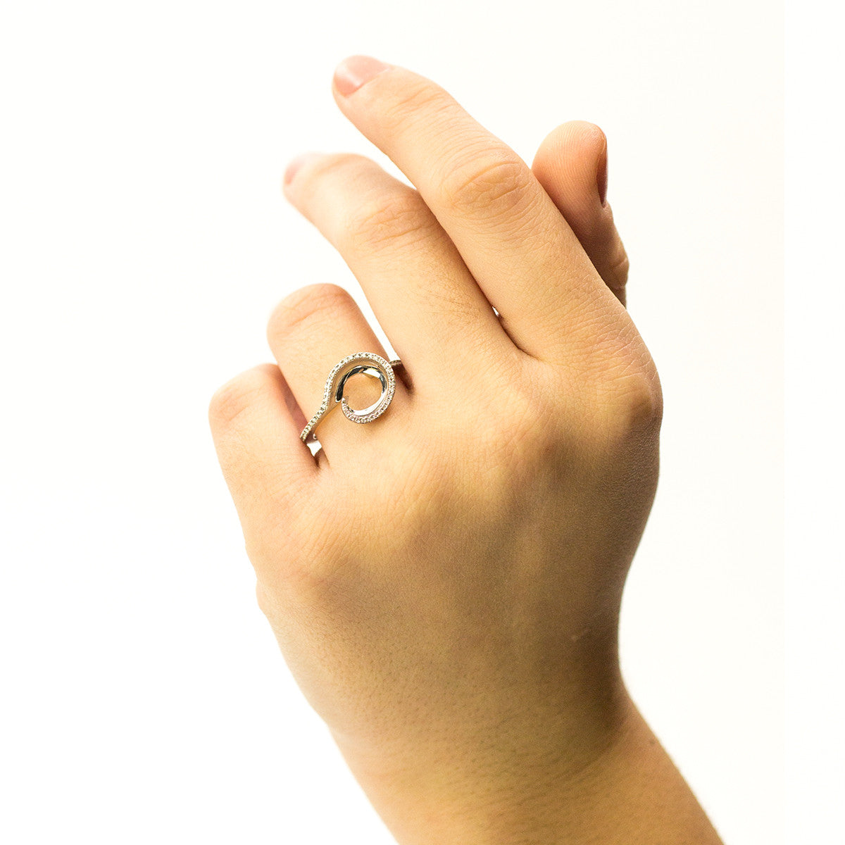 Simon G Engagement Mount and Wedding Band Set