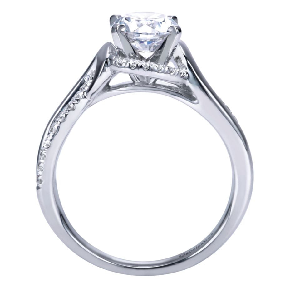 Split Bypass Diamond Engagement Mounting