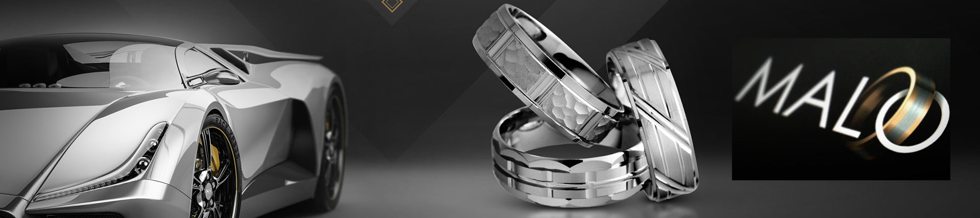 MALO gents wedding bands