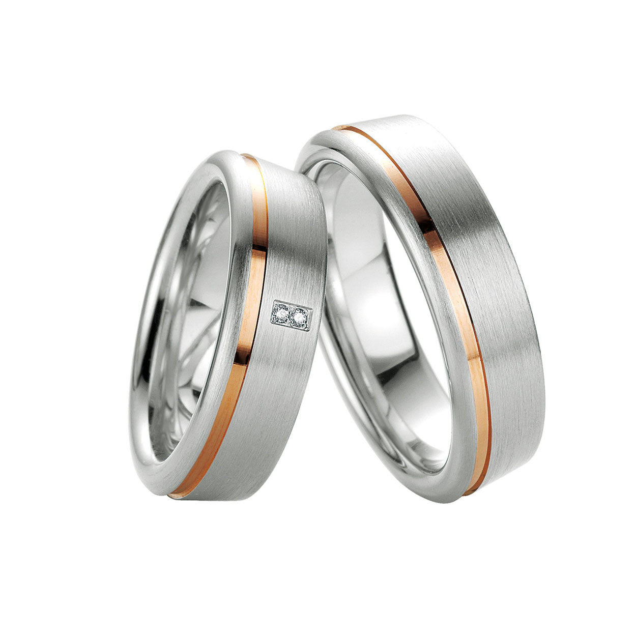 Single Groove Platinum Wedding Ring — Kate McCoy Jewellery