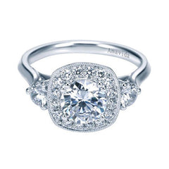 Amavida PlatinumGounting with Side Diamonds