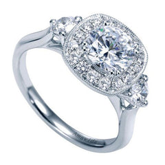 Amavida PlatinumGounting with Side Diamonds