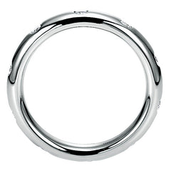 Eternity White Gold Diamond Band