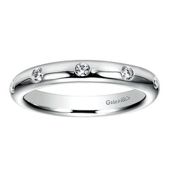 Eternity White Gold Diamond Band