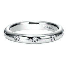 Eternity White Gold Diamond Band