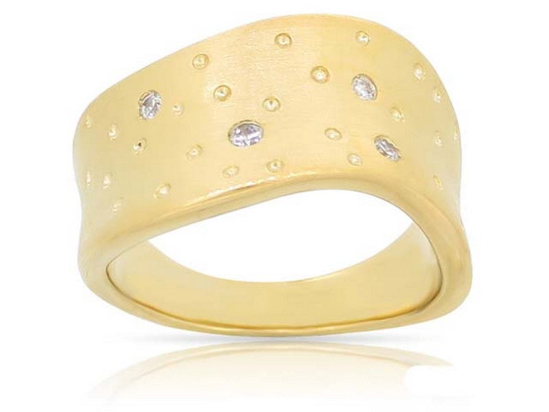 Yellow Gold Diamond Fashion Band