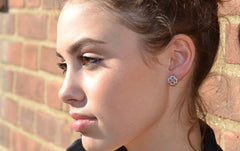 Shamrock Diamond Fashion Earrings