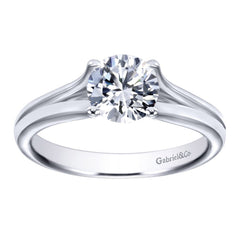 Contemporary Style Diamond Engagement Mounting