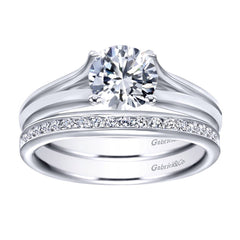 Contemporary Style Diamond Engagement Mounting