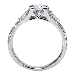 White Gold Diamond Engagement Ring