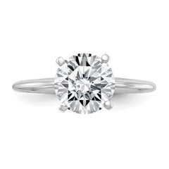 White Gold Tiffany Style Solitaire Diamond Engagement Mounting
